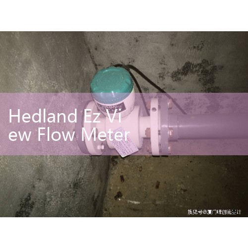 Hedland Ez View Flow Meter Manual: Direct In-Line Oil and Water Rate Indicators Sizing Guide
