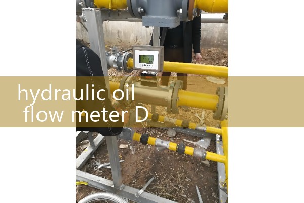 hydraulic oil flow meter DN15