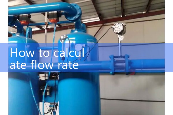 How to calculate flow rate with an orifice flowmeter