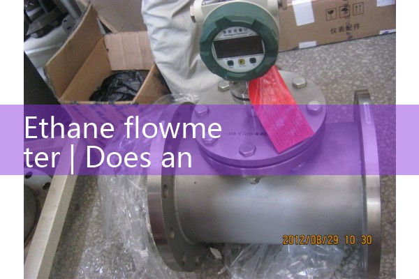 Ethane flowmeter