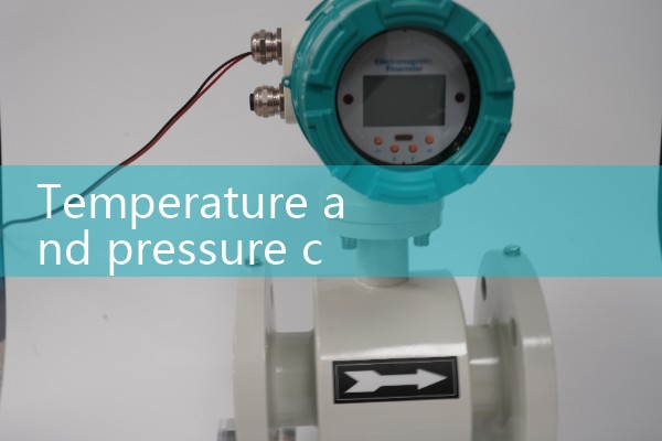 Temperature and pressure compensation orifice flowmeter