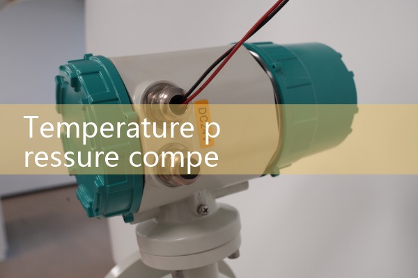 Temperature and pressure compensation steam flowmeter