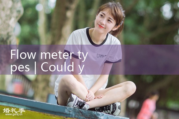 flow meter types|thermal flow meter